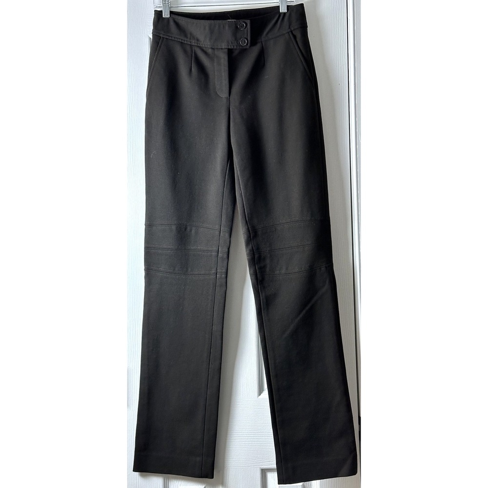 Carolina Herrera Women's Pants Brown Dress Pants Size (6) Business Casual Pants